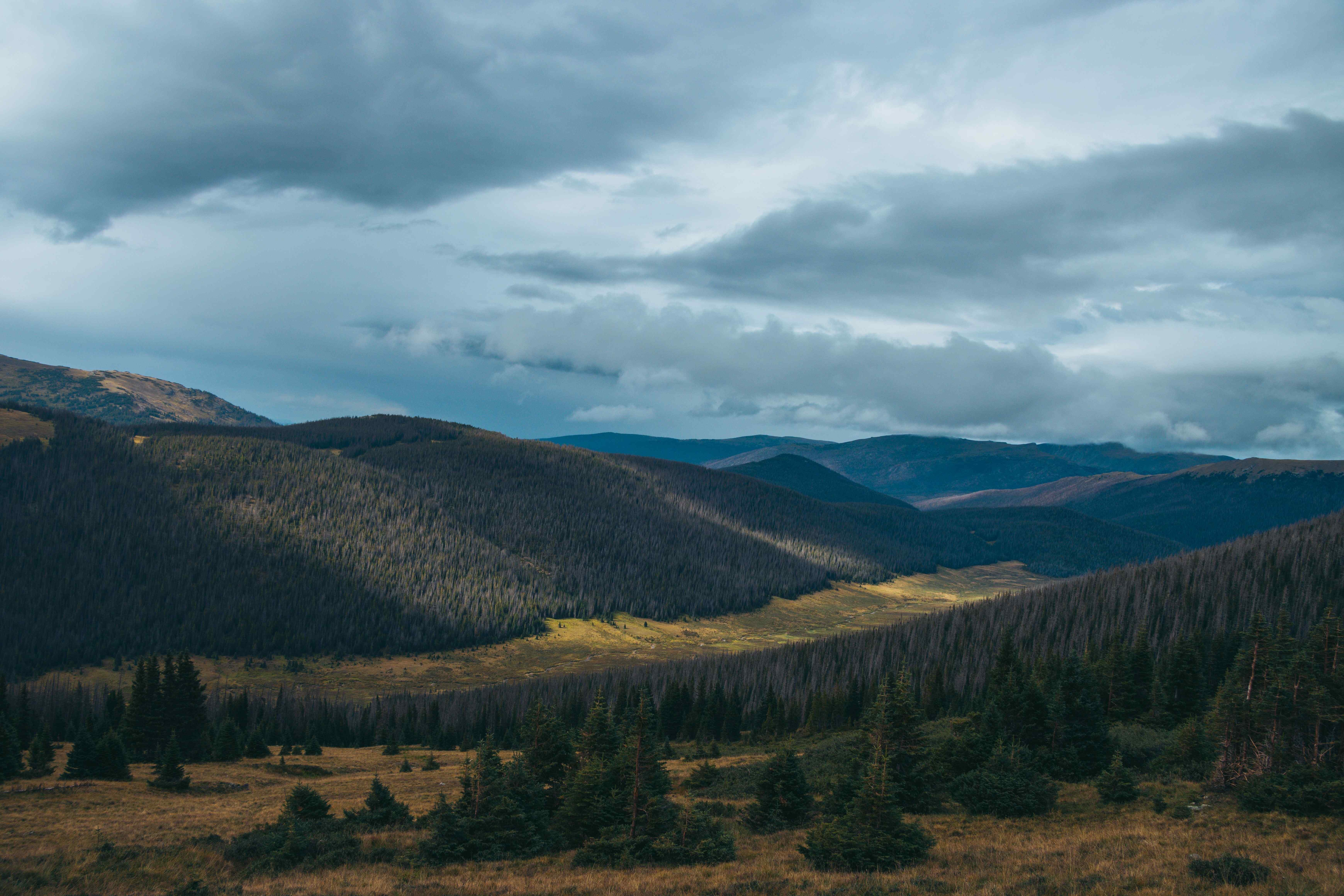 Colorado mountains.